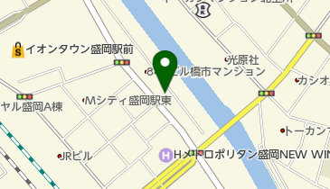 橋市物産の地図画像