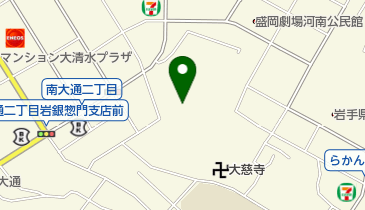 長松院の地図画像
