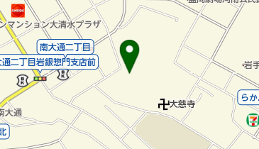 臨江庵の地図画像