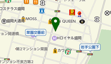 株式会社イトーキ盛岡支店の地図画像