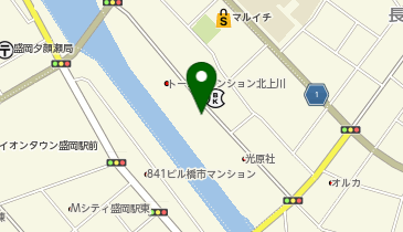 百萬堂の地図画像