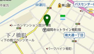太田屋精肉店の地図画像