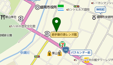 岩手県信用金庫協会の地図画像