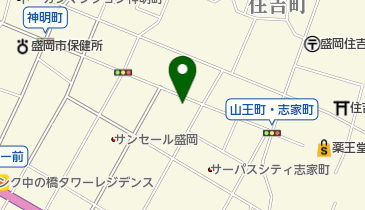 読売センター 盛岡河南の地図画像