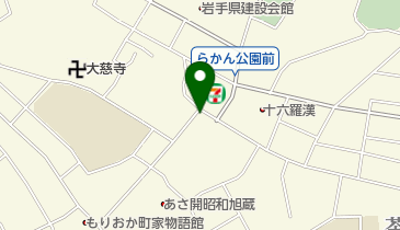 石澤和竿・毛針工房の地図画像