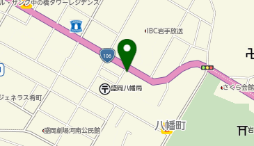 アーク株式会社 中ノ橋店の地図画像