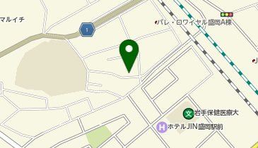 有限会社藤健の地図画像