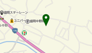パセオ東山管理室の地図画像