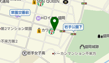 美容室シノン(chinon)の地図画像