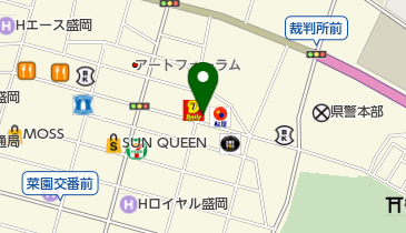 ブティックジョアンナの地図画像