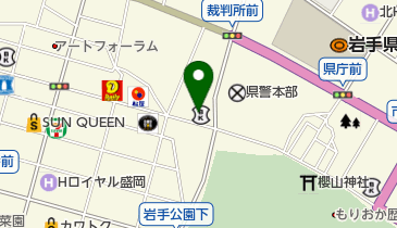 岩手県不動産鑑定士協会(一般社団法人)の地図画像