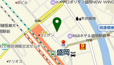 岩手地所株式会社の地図画像