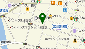 株式会社たいよう共済岩手支店の地図画像