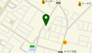盛岡メガネサロンの地図画像