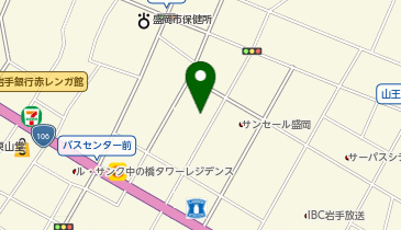 岩手建工株式会社 本店の地図画像