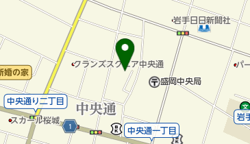 株式会社ファッションセンター盛岡の地図画像