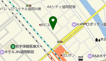 雀荘ヒゲの地図画像