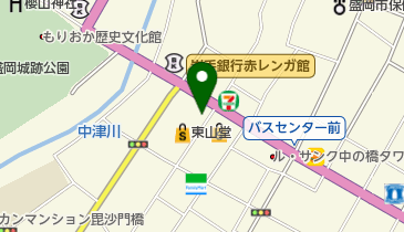 メガネのファミリーズの地図画像