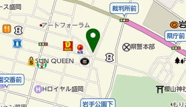 メガネの松田の地図画像