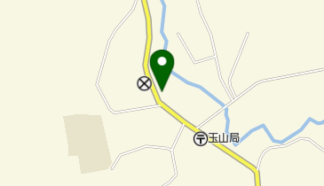 玉山支所前食堂の地図画像