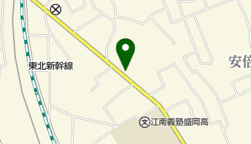 前九年薬局の地図画像