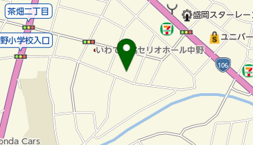 鎌田理容所の地図画像