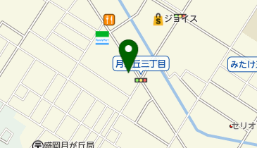 髪きり処小山の地図画像