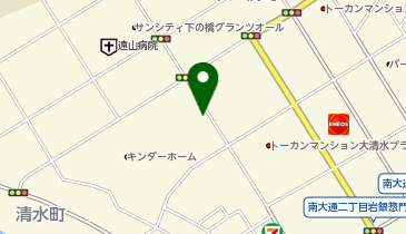 ヘアーサロン川村の地図画像