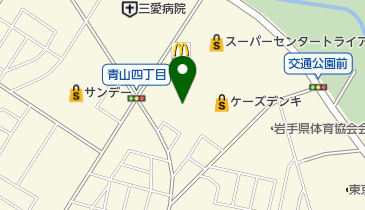 ヘアーサロンミナミの地図画像
