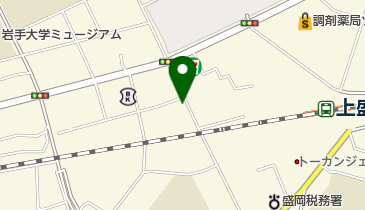 とんかつまる岩の地図画像