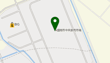 盛岡市中央卸売市場の地図画像