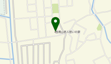 盛岡市役所 福祉施設 西青山老人憩いの家の地図画像