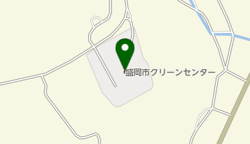 盛岡市役所 生活・環境施設 クリーンセンターの地図画像