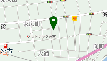 無礼講の地図画像