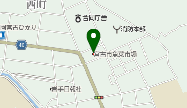 坂兼商店 魚菜市場店の地図画像