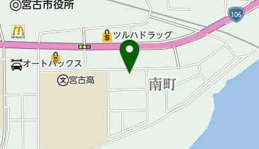 たつみクリーニング店の地図画像