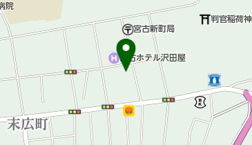 社団法人宮古法人会の地図画像