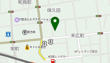 宮古市末広町商店街振興組合の地図画像
