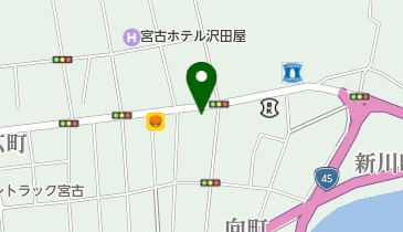 宮古市中央通商店街振興組合の地図画像