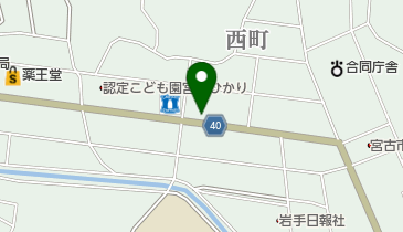 ノエビアメイクスタジオの地図画像