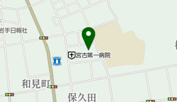 宮古スタンプ会の地図画像