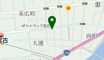 太田屋肉店の地図画像