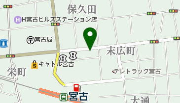 吉田精肉店の地図画像