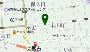 佐々木ふとん店の地図画像