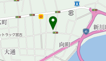 岩手東海新聞社宮古支局の地図画像