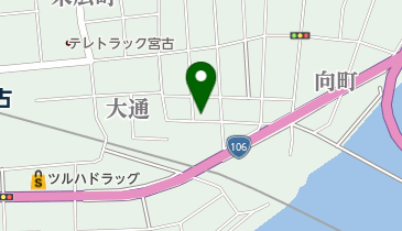 スナック牡牛座の地図画像