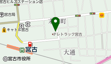 スナックステージの地図画像