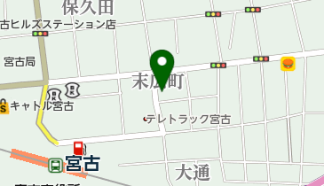 スナックリトルガーデンの地図画像