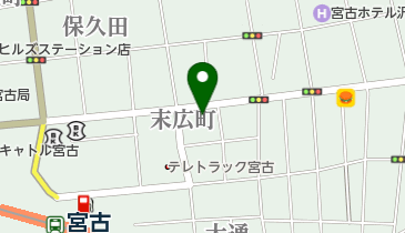 中村生花店 末広町店の地図画像