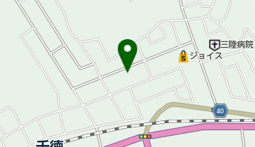 かりや整骨院の地図画像